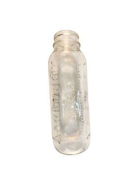 Evenflo Clear Glass Baby Bottle With Measurement Marks